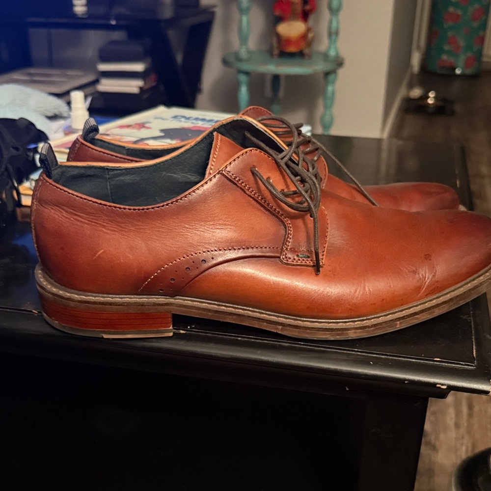 Rodd & Gunn Tan Leather Oxfords